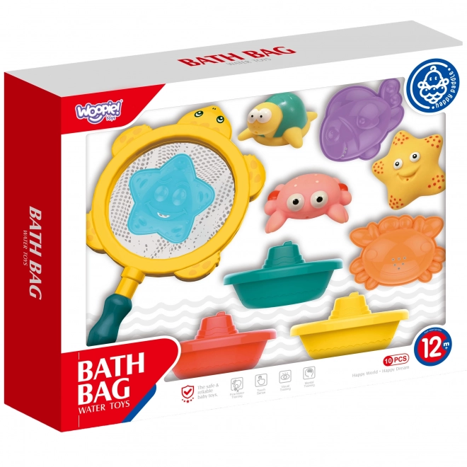 Woopie Badeset Meerestiere und Boote