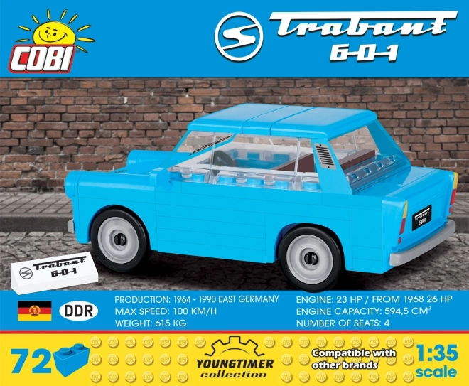 Trabant 601 Modellbausatz von COBI