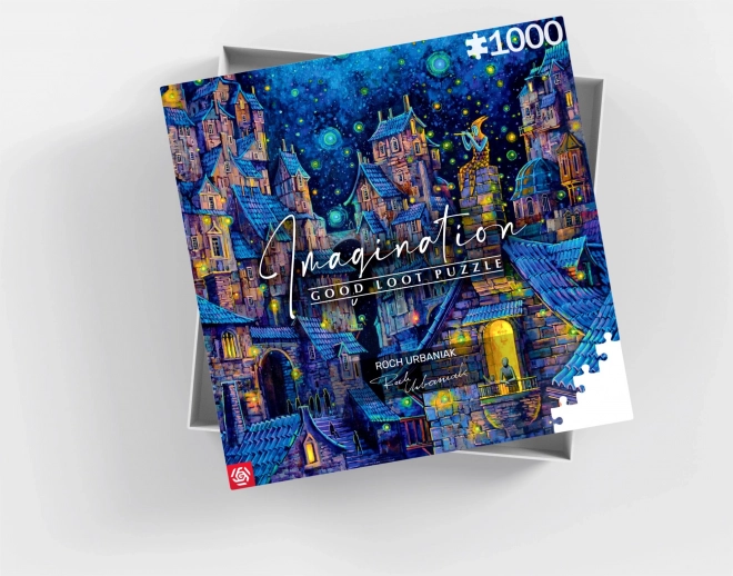 Puzzlenacht Konzert auf dem Kamin 1000 Teile