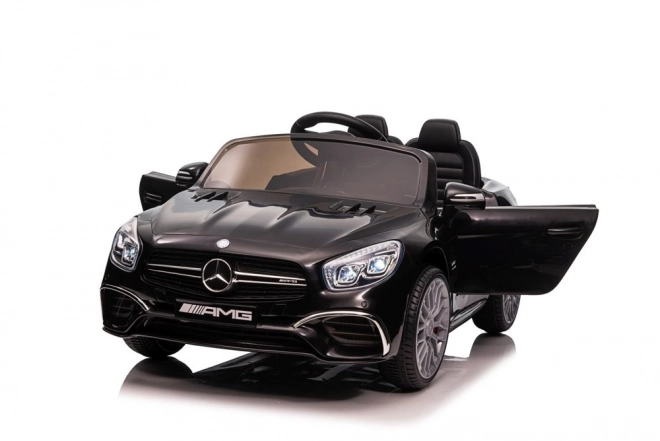 Lackiertes schwarzes Elektroauto MERCEDES SL65 S mit LCD