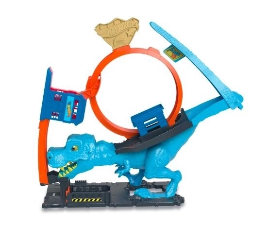 Hot Wheels City T-Rex Schleifen-Abenteuer
