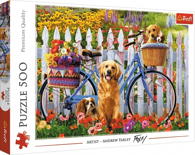 Puzzle 500 Teile Hund Abenteuer