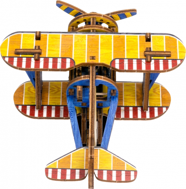 Holzflugzeug 3D-Puzzle WOODEN CITY limitierte Edition