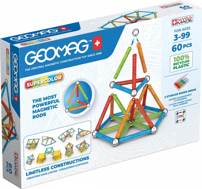 Geomag Supercolor RE Magnetische Bausteine Set