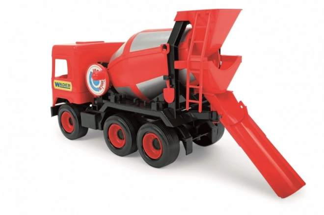 Rote Betonmischer 38 cm Middle Truck