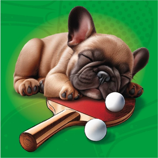 DINO Puzzle Hundsportler