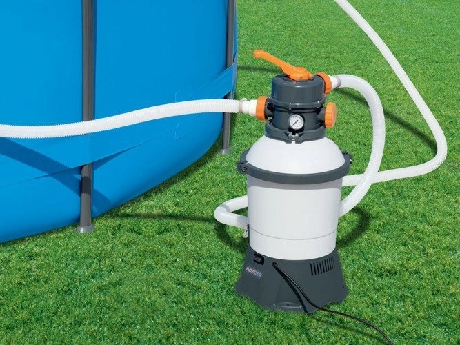 leistungsstarke Filterung für große Pools