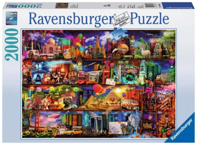 Ravensburger Puzzle 2000 Teile - Welt der Bücher