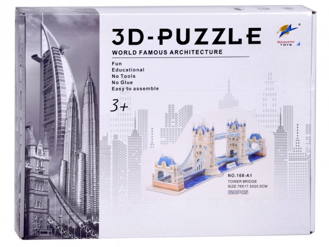 3D Puzzle Tower Bridge