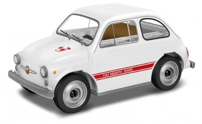 Fiat Abarth 595 Modellauto aus COBI Bausteinen