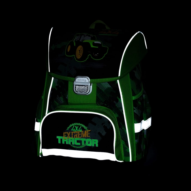 Premium Schulrucksack Traktor