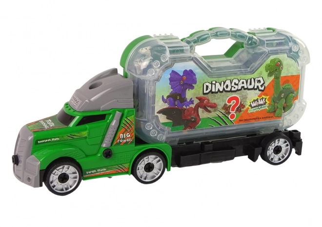 DIY Lastwagen-Set mit Dinosaurier und Bohrmaschine