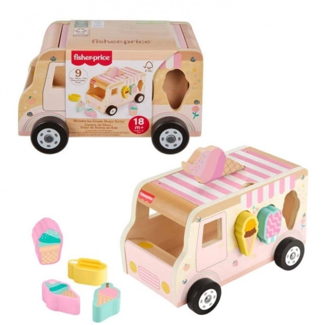 Holz-Eiscremesorter Fisher-Price