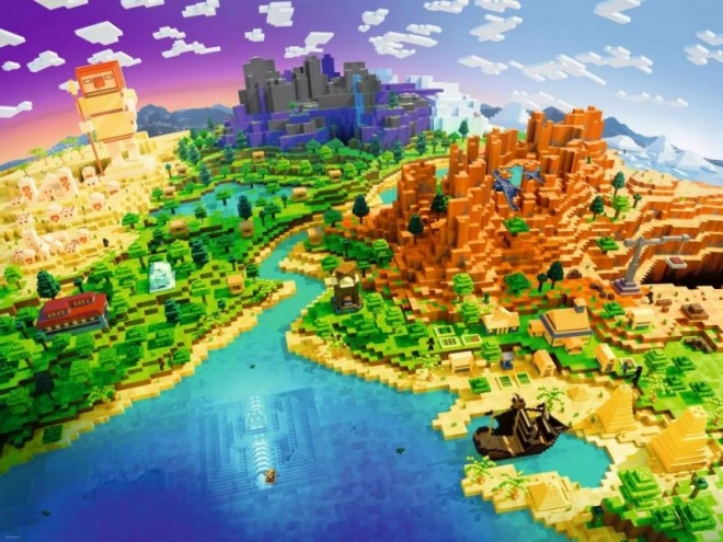 Minecraft Welt Puzzle 1500 Teile