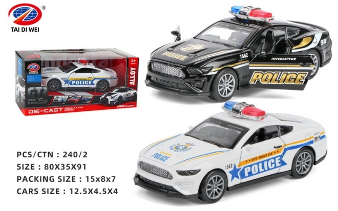 Polizeiauto Metall Spielzeug