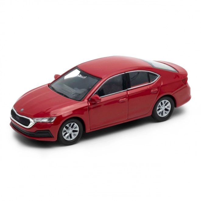 Detailgetreues Modellauto Škoda Octavia 4. Generation 1:34 Weiß