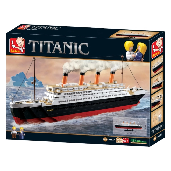 Großes Sluban Titanic Baustellen-Set