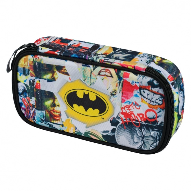 3er-Set Skate Batman Comics: Rucksack, Etui, Beutel