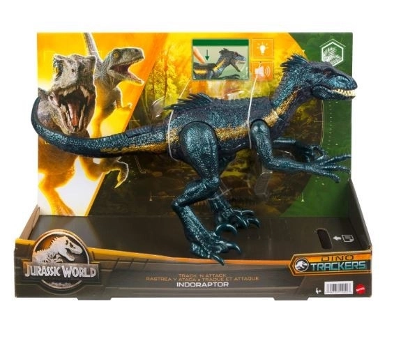 Angreifender Indoraptor mit Geräuschen
