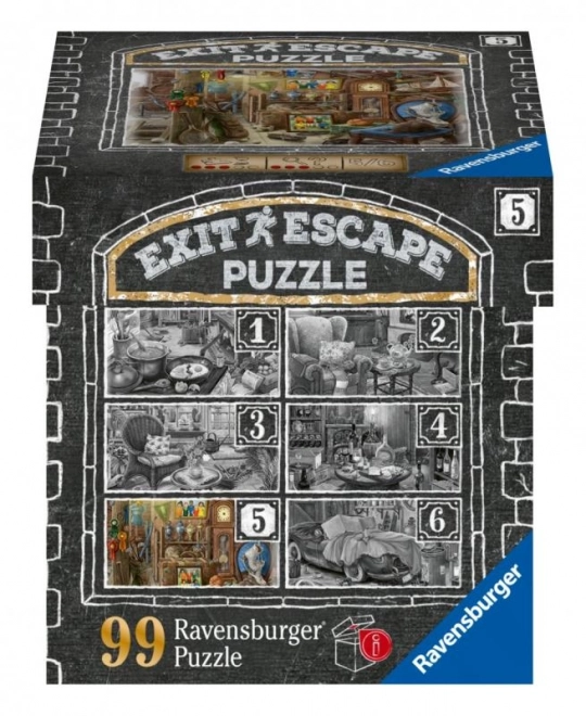 Ravensburger Exit Puzzle Gruseliges Herrenhaus Dachboden