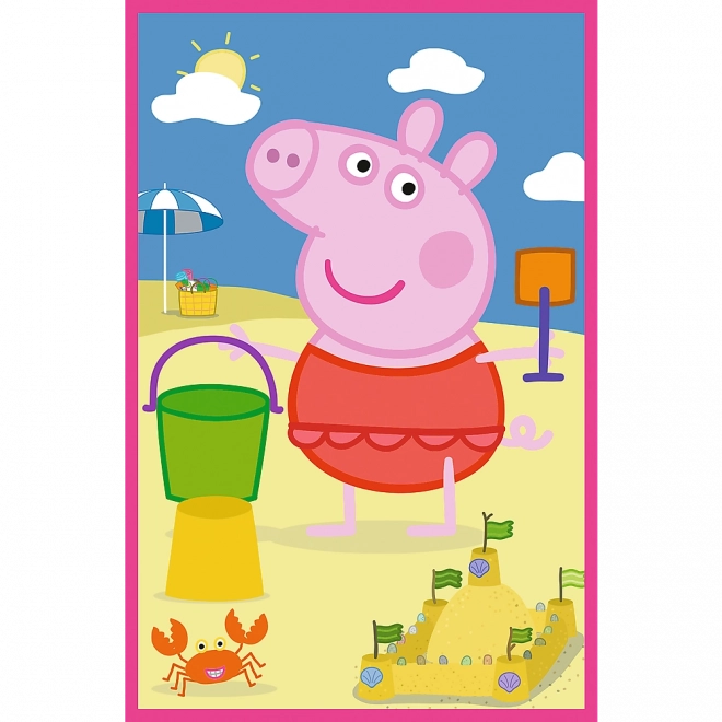 Puzzle 3x50 Kraft der Freundschaft Peppa Pig