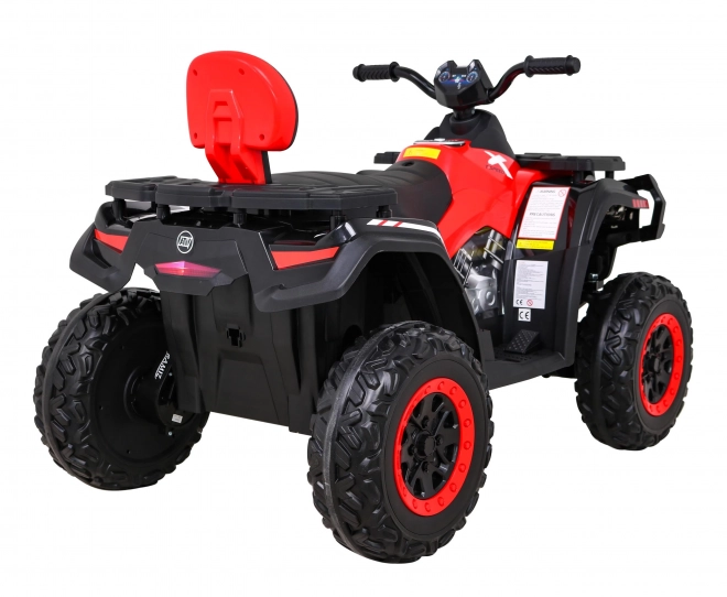 ATV XT-Speed für Kinder Rot + 4x4 + EVA + langsamer Start + MP3-Radio + LED-Leuchte