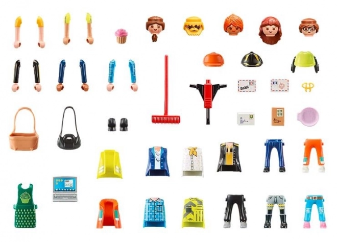 PLAYMOBIL My Figures: Berufe Figuren Set