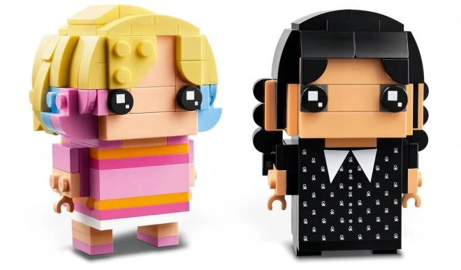 Bauset BrickHeadz Wednesday und Enid