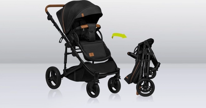 Kombikinderwagen 3in1 Lionelo Mari Tour Black Onyx