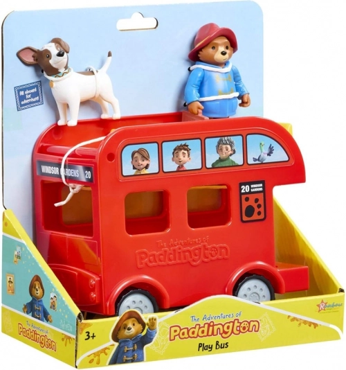 Spielset Paddington mit rotem Bus