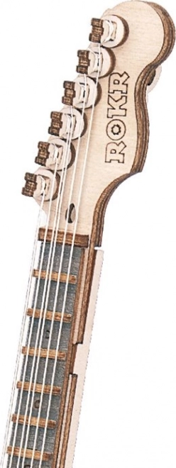 RoboTime 3D Holzpuzzle Elektrische Gitarre