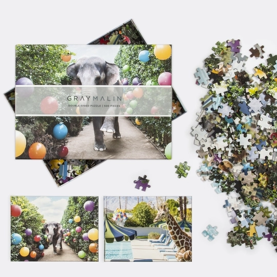 Oboustranniges Puzzle Im Park von Gray Malin 500 Teile