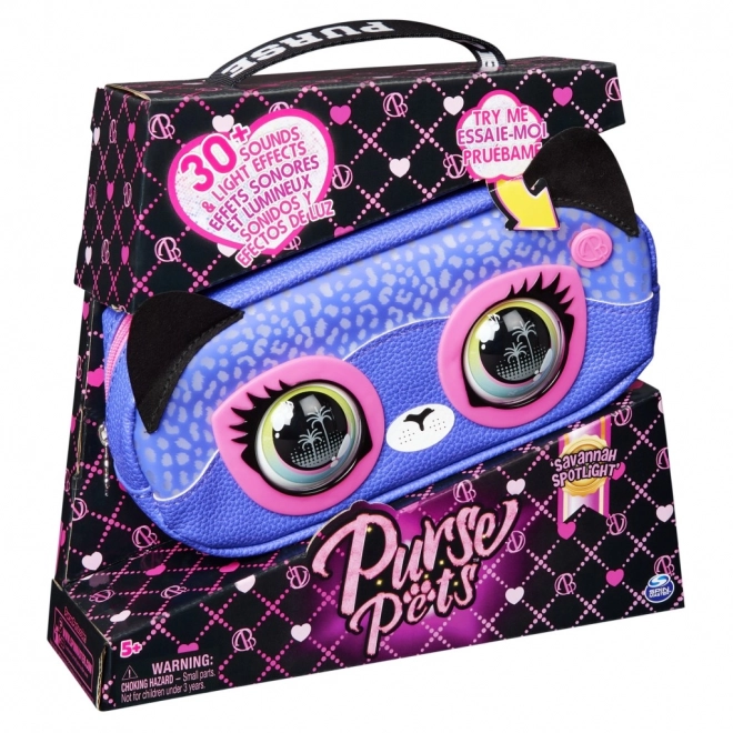 Purse Pets Interaktive Bauchtasche Gepard