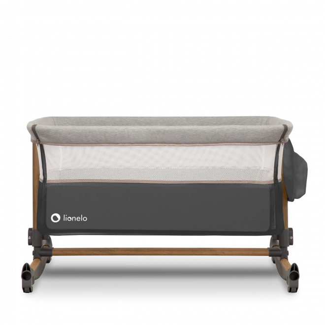 3-in-1: Beistellbett, eigenständiges Bett und Wiege