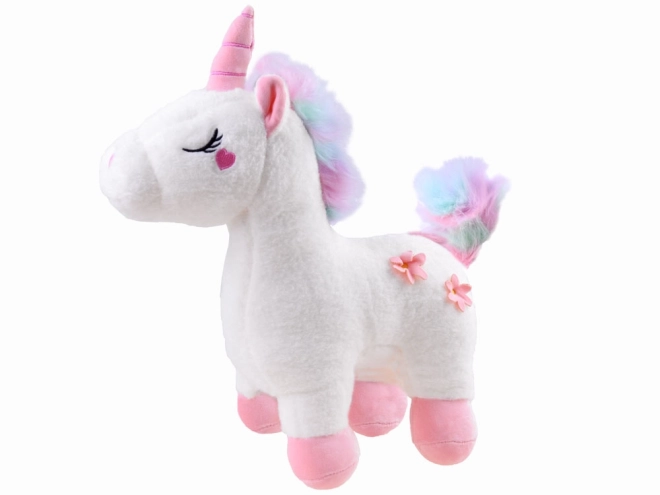 Magisches Kuscheltier Einhorn 48 cm – bílá