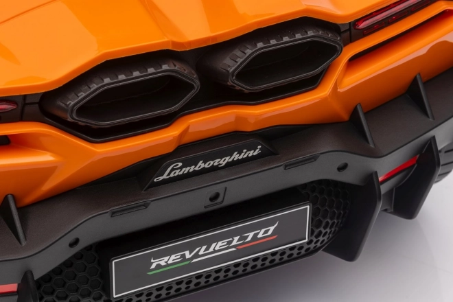 Kinder Elektroauto Lamborghini Revuelto orange