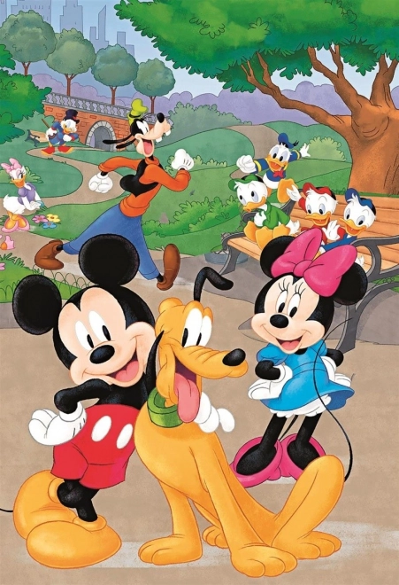 Mickey Mouse Puzzle und 3D Modell