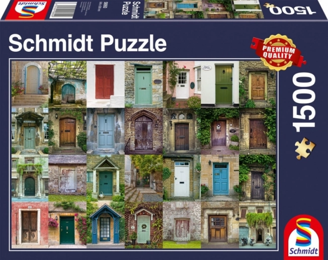 Schmidt Puzzle Tür Collage 1500 Teile