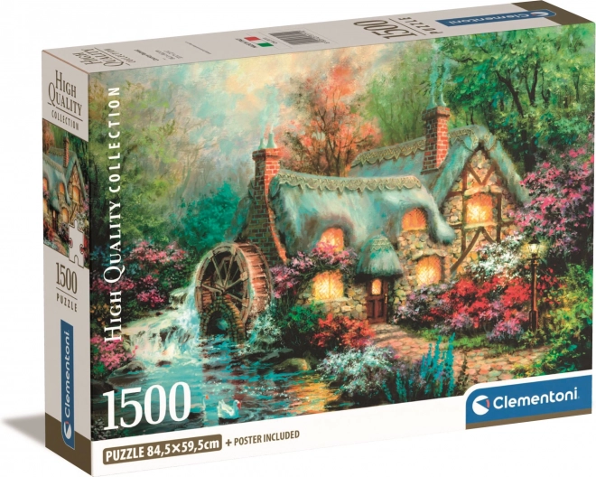 Puzzle 1500 Teile Kompakte Rückzug auf dem Land