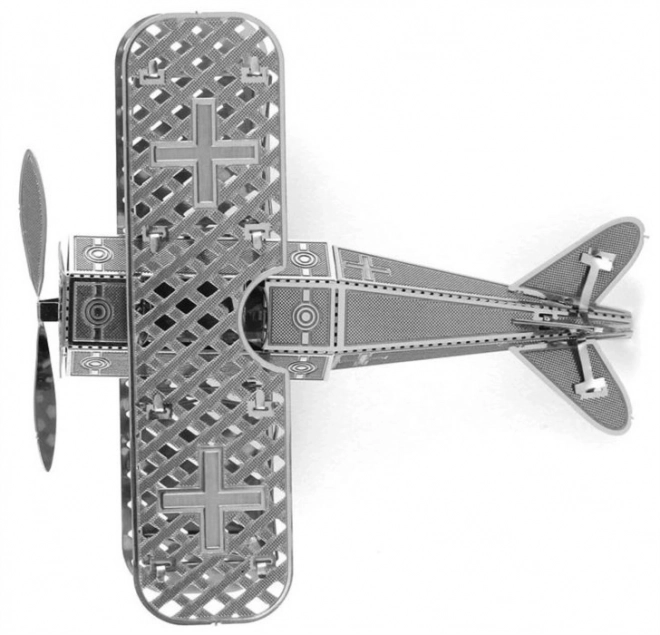 Metall-3D-Modell des Doppeldeckers Fokker D.VII – METAL EARTH