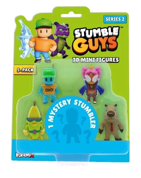 Stumble Guys Sammelfiguren-Set mit 5 Figuren