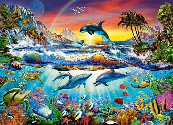 Puzzle 300 Teile Paradise Cove