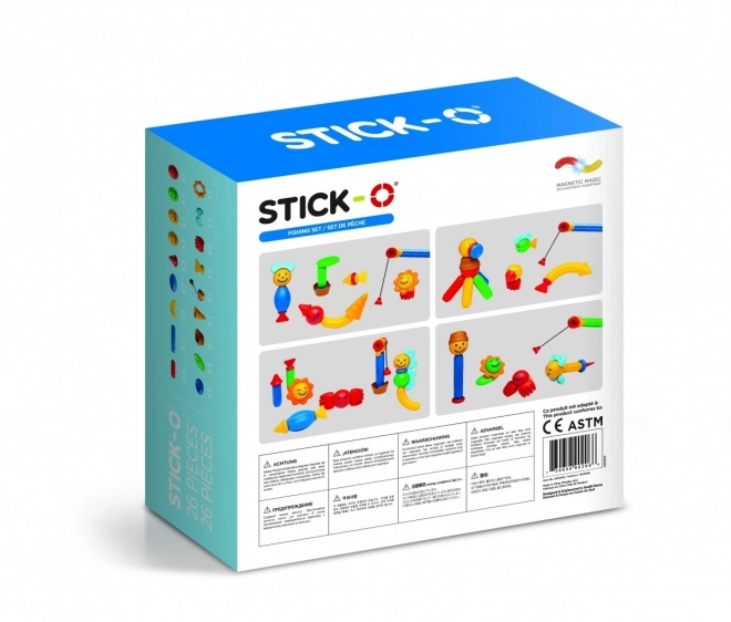 Stick-O Angelset Magnetische Bausteine