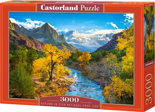 Puzzle Herbst im Zion-Nationalpark, USA 3000 Teile