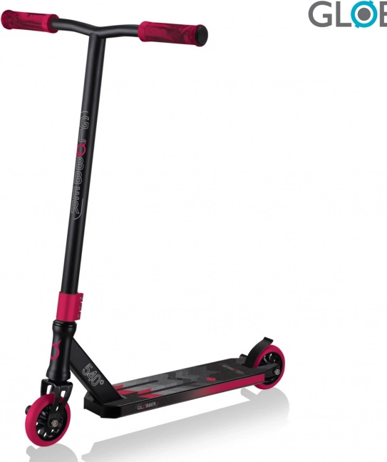 Freestyle-Roller Globber Stunt Scooter GS 540 schwarz - rot