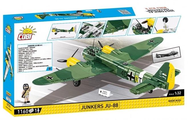 Historisches Junkers Ju-88 Bomber Modell