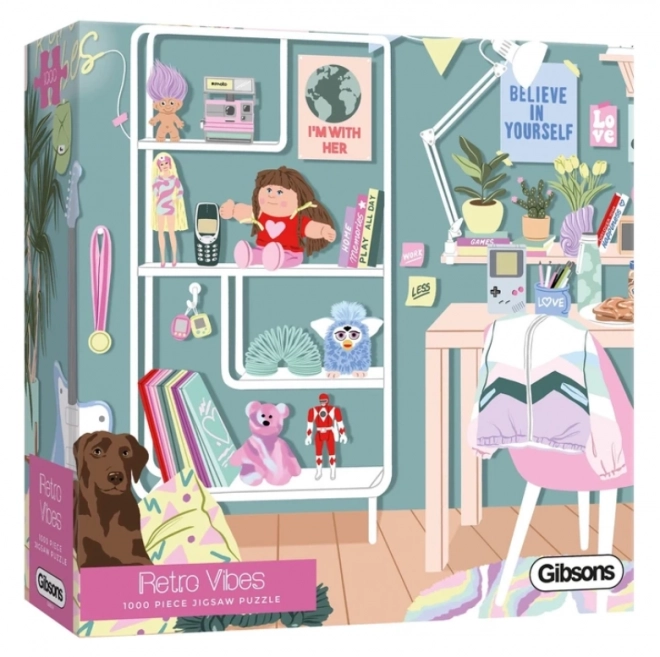 Gibsons Puzzle Retro Vibes 1000 Teile