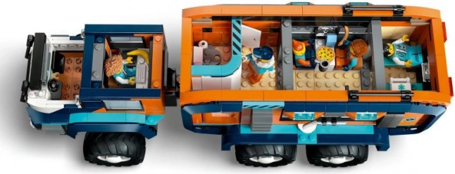 LEGO City Lastwagen mit Labor für Polar-Forscher