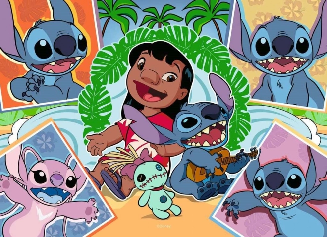 Ravensburger Puzzle Lilo und Stitch 4x100 Teile