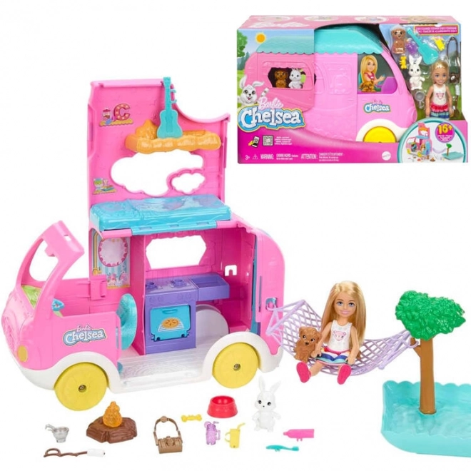 Barbie Chelsea Wohnmobil-Abenteuer-Set